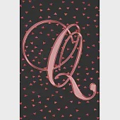 Q Journal: A Monogram Q Initial Capital Letter Notebook For Writing And Notes: Great Personalized Gift For All First, Middle, Or