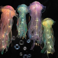 Night Market Jellyfish Lantern Finished Product Pendulum Luminous Toy Portable Night Light Atmospher