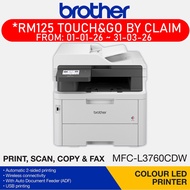 Brother L3760CDW MFC-L3760CDW Colour LED Laserjet A4 Printer Auto 2-sided Printing L3560CDW