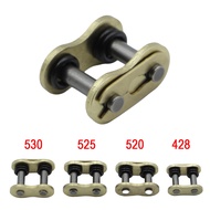Motorcycle 428 520 525 530 Chain Buckle Ring Link Heavy Chain Connecting Connector Master Joint Link