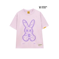Áo thun Nam Nữ Bad Rabbit PURPLE SPRAY RABBIT 100% Cotton - Local Brand Chính Hãng
