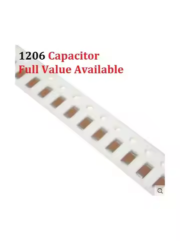100PCS 1206 104 SMD Capacitor 4.7NF 10NF 22NF 47NF 100NF 220NF 50V 472 103 223 473 224 k/m/z 0.01/0.