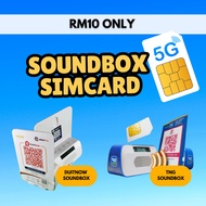 Soundbox Simcard - RM10 monthly - 3GB High Speed - TnG Soundbox / RHB Soundbox /  MAE Soundbox