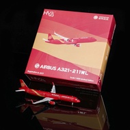 HYJLwings Auspicious Airlines A321neo B-8317 1: 400 Aircraft Model HY2100096