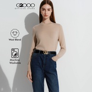 G2000 เสื้อสเวตเตอร์สำหรับผู้หญิง Regular Fit รุ่น 4627500116 BROWN