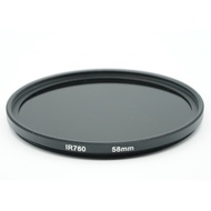 IR Filter 58mm 760 nm Infrared Infrared IR 58 mm Filter 760nm