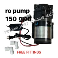 Ro pump 150 GPD unipure treatton ro water adaptor