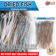 Dried Fish ESPADA KITKIT Espada Thin Fish ( 100g/200g/500g/1KG ) Sun Dried Fish Quality Taste Dried 