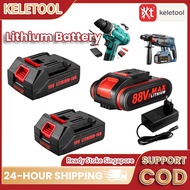 Rechargeable Lithium Ion Battery for Electric Drill Saw Wrench Cordless Reciprocating Saw for 188VF 