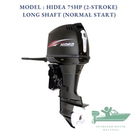 (INSTALLMENT/ANSURAN) HIDEA 75HP 2-STROKE Long / Short Shaft Boat Motor Outboard / TRUSTED SELLER