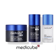 MEDICUBE ZERO PORE SERUM 2.0 37ML/ONE DAY CARE CREAM 50ML/SERUM 30ML