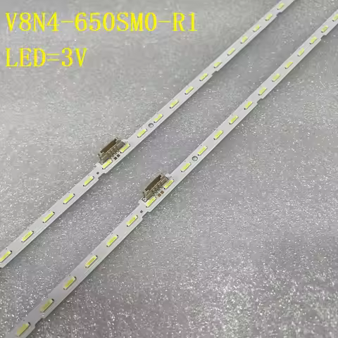 54LED(3V) LED Strip For Samsung UN65NU7500 UN65NU7400 UE65RU7400U UE65NU7500 UE65NU7400 UA65RU8000 U