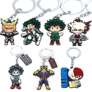 Hero Academia Merchandise Keychain Pendant Badge Izuku Midoriya Bakugou Alloy Small Jewelry 1222hw