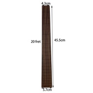 Rare Shell Inlayed Rosewood Fingerboard Fretless Electric Guitar Fretboard 20/22/24 Fret Acoustic Guitar Neck Part DIY Mterial