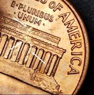 [錯體]1964年 美國林肯紀一美仙 硬幣一枚