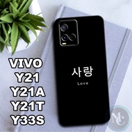 CC21/Flexible rubber softcase for Vivo Y21, Y21A, Y21T, Y33S Calligraphy Motif/case Vivo Y21/case Vi
