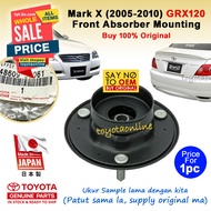 Mark X 2.5 (06-) Front Absorber Mounting (Original) 48609-30070 48609-30061 TOYOTA GRX120 GRX130