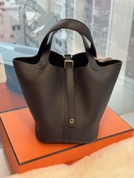 Hermes🌟Picotin 18 黑金 tc stamp K