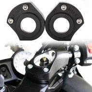 2PCS ZX14R Motorcycle HandleBar Handle Bar Mount Clamps Riser for Kawasaki ZX-14R ZZR1400 Bike Riser