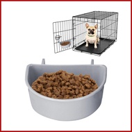 Kitten Food Bowl Waterproof Anti-fall Hook Puppy Bowl For Cage Hangable Design Small Dog Kennel Water Bowl pomermy