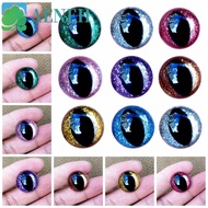 AENEH Safety Eyes for Amigurumi, Stuffed Animal Eyes 12mm Safety Eyes for Crochet, 3D Diy Glitter Sa