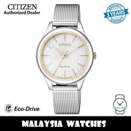 Citizen EM0504-81A Eco Drive Solar Powered Ladies Mesh Watch