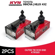 KAYABA KYB Outer Tie Rod End Toyota Innova / Hilux 4x2 2005 - 2021  KTR1001 ( 45046-09251 ) 2pcs STR