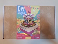 Jaki Merry Go Round Music Box Bricks Blocks 佳奇旋轉樂園積木音樂盒 DIY 玩具