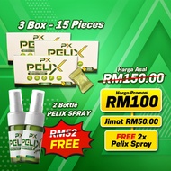 PELIX ORIGINAL HQ / BELI 3 KOTAK FREE 2 PELIX SPRAY / PAKEJ BERBALOI / 15 SACHET MANGO FLAVOR