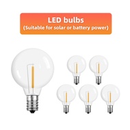 G40 Bulbs 6PCS LED/Tungsten Bulbs Solar Panel Solar Light Bulb Accessories