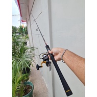 Fishing Rod Set Maguro Fairplay 165 Fuji+Daido Medalion 2000 PH Spinning For Carbon Pool And Strong