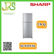 (1ชิ้นต่อ 1 คำสั่งซื้อ) ตู้เย็น 2 ประตู Sharp ชาร์ป รุ่น SJ-Y22T-SL ขนาด 7.9 คิว - สีเงิน