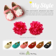 *ELAINE ACCESSORIES - CARNATIONS* - Pre-walker Shoes Elaine Accessories