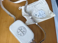 Tory Burch Kira Chevron 相機包 白色