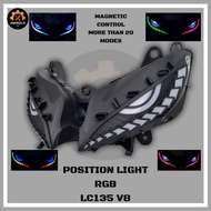 POSITION LIGHT [RGB] YAMAHA LC135 V8 (GTS DESIGN)