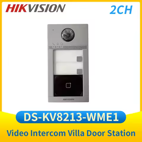 Hik Video Doorbell WIFI DS-KV8213-WME1 Intercom Door Station Replace DS-KV8202-IM Access Control Unl