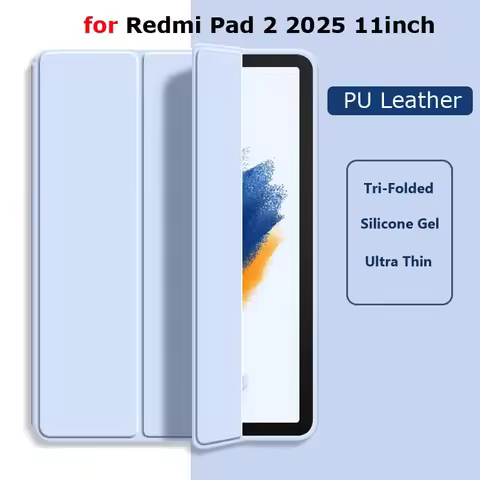 For Redmi Pad 2 11 Inch 2025 SE 2 11 8.7 " 4G Leather Case for Xiaomi Pad 8 7 Pro 11.2 " 5 6 Pro Tab