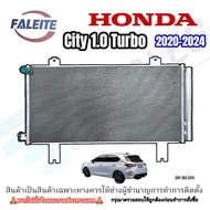 FALEITE แผงระบายความร้อนแอร์ HONDA City GN 1.0 turbo ปี2020-2024 (4/5 ประตู) ยกเว้นHybrid