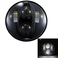 ขายส่ง 80W 5.75 LED ไฟหน้า 5 3/4 นิ้ว 5.75 นิ้วรอบรถจักรยานยนต์ LED ไฟหน้า