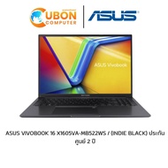 ASUS VIVOBOOK 16 X1605VA-MB522WS NOTEBOOK (โน๊ตบุ๊ค) Intel Core i5-13500H / 16GB / 512GB /  WIN11+OF ประกันศูนย์ 2 ปี (INDIE BLACK)