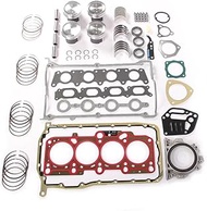 ATATQW 1.8T 20V Engine Overhaul Rebuilding & Piston Ring Kit Fit Compatible for VW/Beetle/Golf/Jetta
