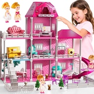 Villa Playset for Girls Ages 3-7, Indoor Playset Girls Toys