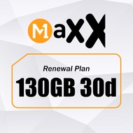 [M1]  Maxx $15 130GB 30 Days Renewal Plan/Mobile topup/eload (Instant Delivery/ 24h Topup Service) 话费充值