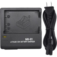 MH-61 Fast Charger EN-EL5 Battery Compatible with Coolpix 3700, 4200, 5200, 5900, 7900, P3, P4, P80,