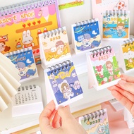 2023 Bronzing Cartoon Desk Calendar Student Lovely Mini Schedule Calendar