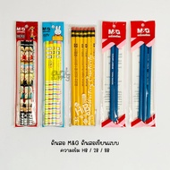 M&G Writing Pencil Set Miffy/OnePiece Intensity HB/2B/8B