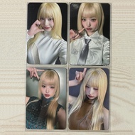 Wonyoung Solo PhotoCard IVE Wonyoung X hapa kristin Photo Cards 2025 4 Cards Per Set