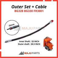 Mesin Rumput Flexible Outer with (shaft 33”inch) BG328 Pro338 TL33 BG330 stihl fr3001