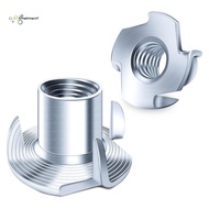 Nuts-Nuts,4-Claw Nuts for Bolts and Rod Casters,Hardware Nuts