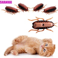 SHANHAI Cockroach Interactive Pet Cat Puppy Novelty Gag Toys Battery
